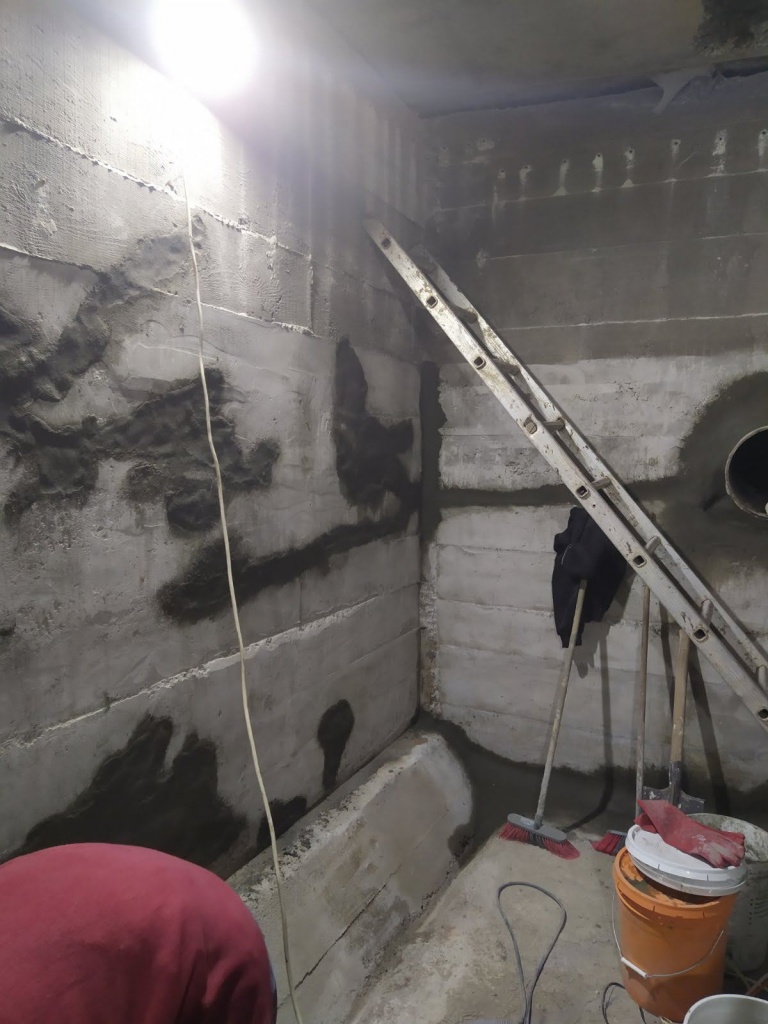 Гідроізоляція тріщин бетонного резервуару комплексу очисних споруд