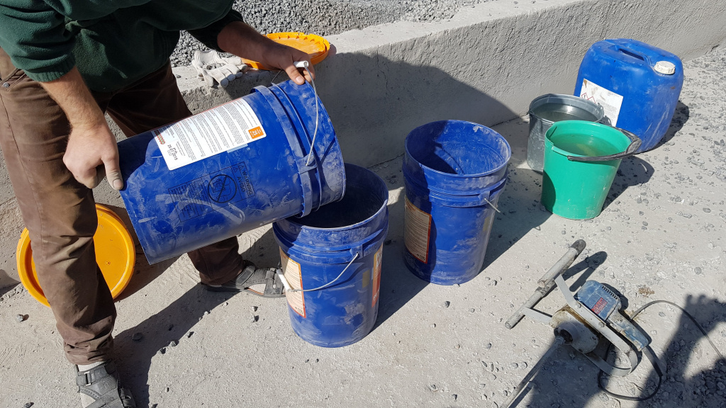 Первичная гидроизоляция бетона на стадии приготовления бетонной смеси