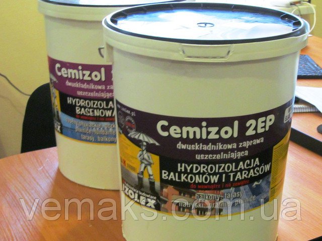 Гидроизоляция ванных комнат, гидроизоляция душевых Cemizol
