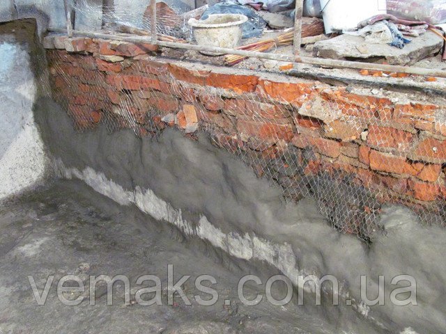 Гидроизоляция кирпичных стен в подвале