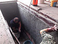 Гидроизоляция осмотровой ямы частного гаража